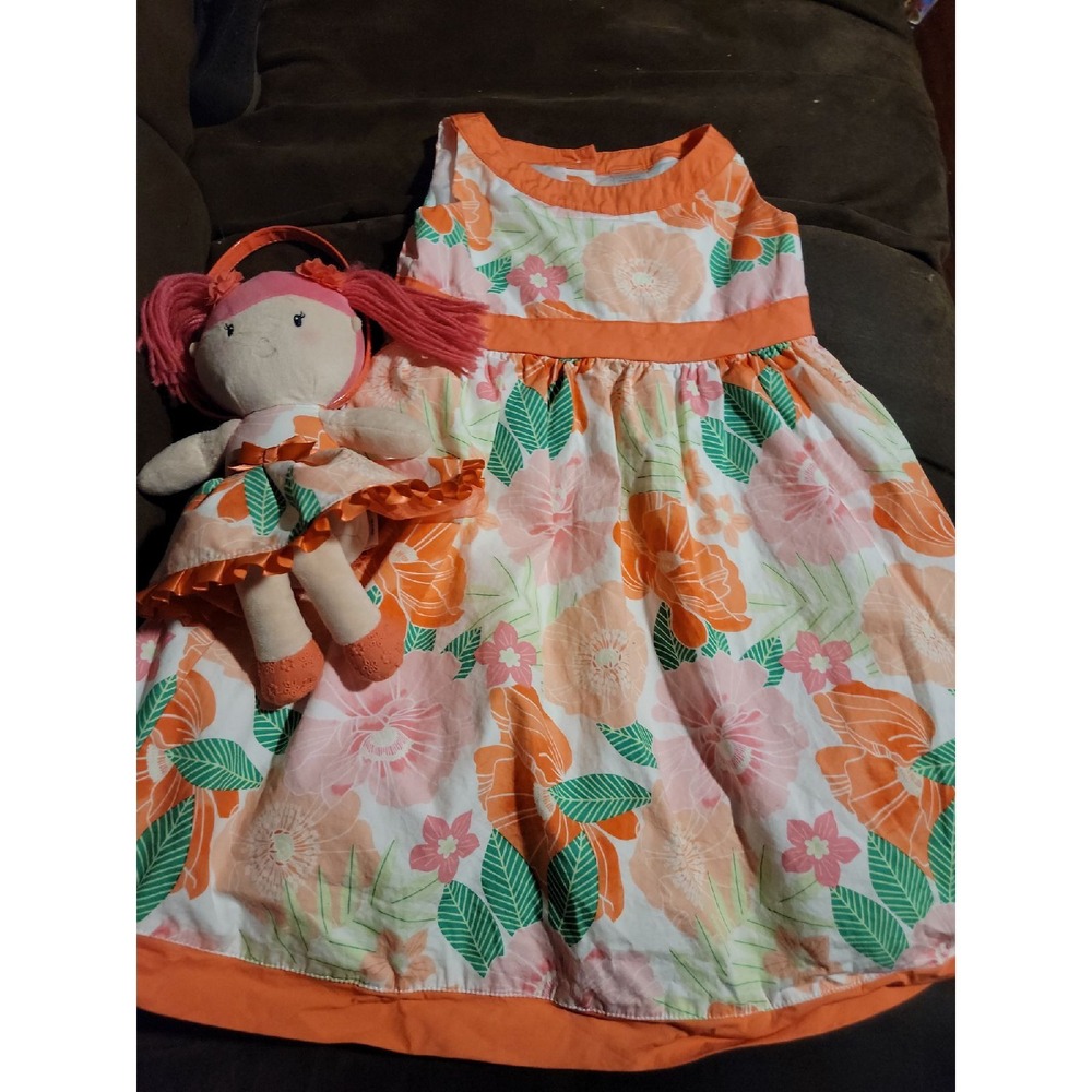 Gymboree fairy blossom floral dress 5t with matching purse